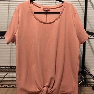 Ragdoll Plus Size Shirt, Peach, 2x